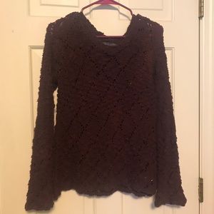 Kendall & Kylie maroon sweater